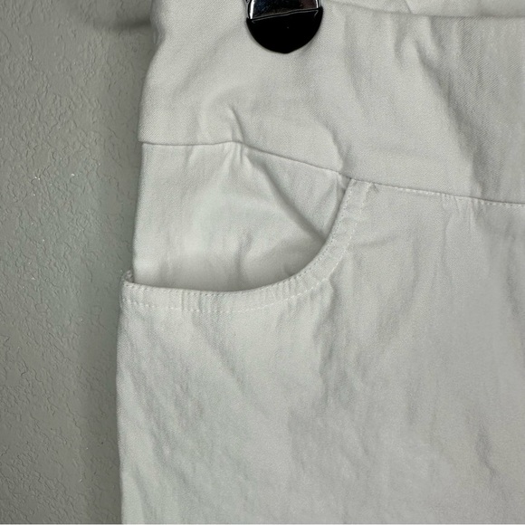 Tribal Women's White Croppped Pants Size 10 - Picture 4 of 14